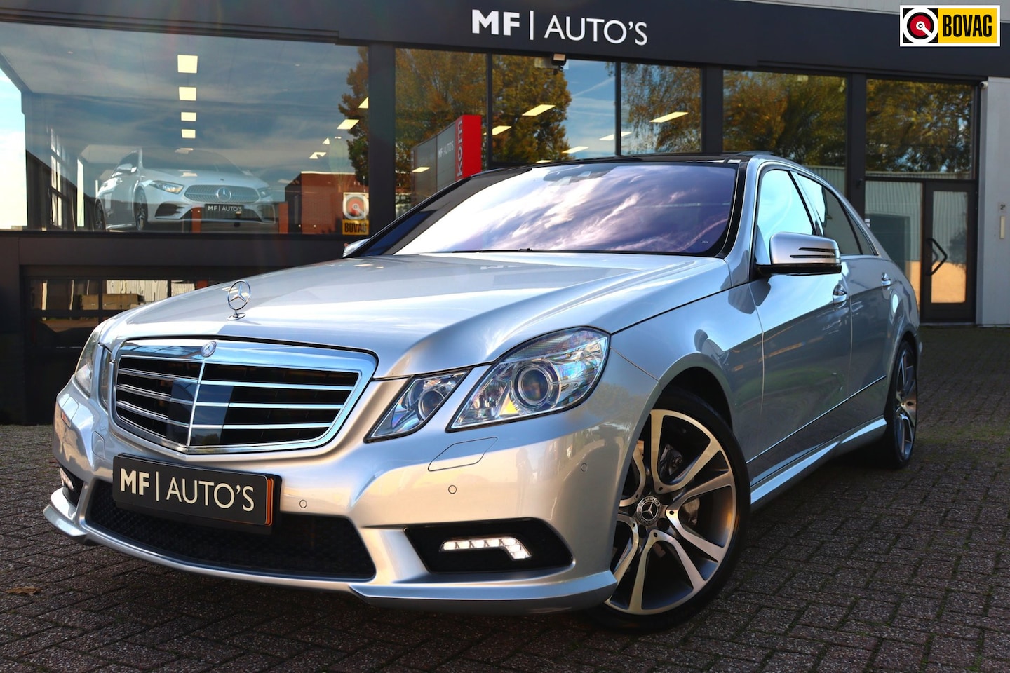 Mercedes-Benz E-klasse - 500 Avantgarde AMG|Pano|H&K|Leder|Nightvision|Keyless|ACC - AutoWereld.nl