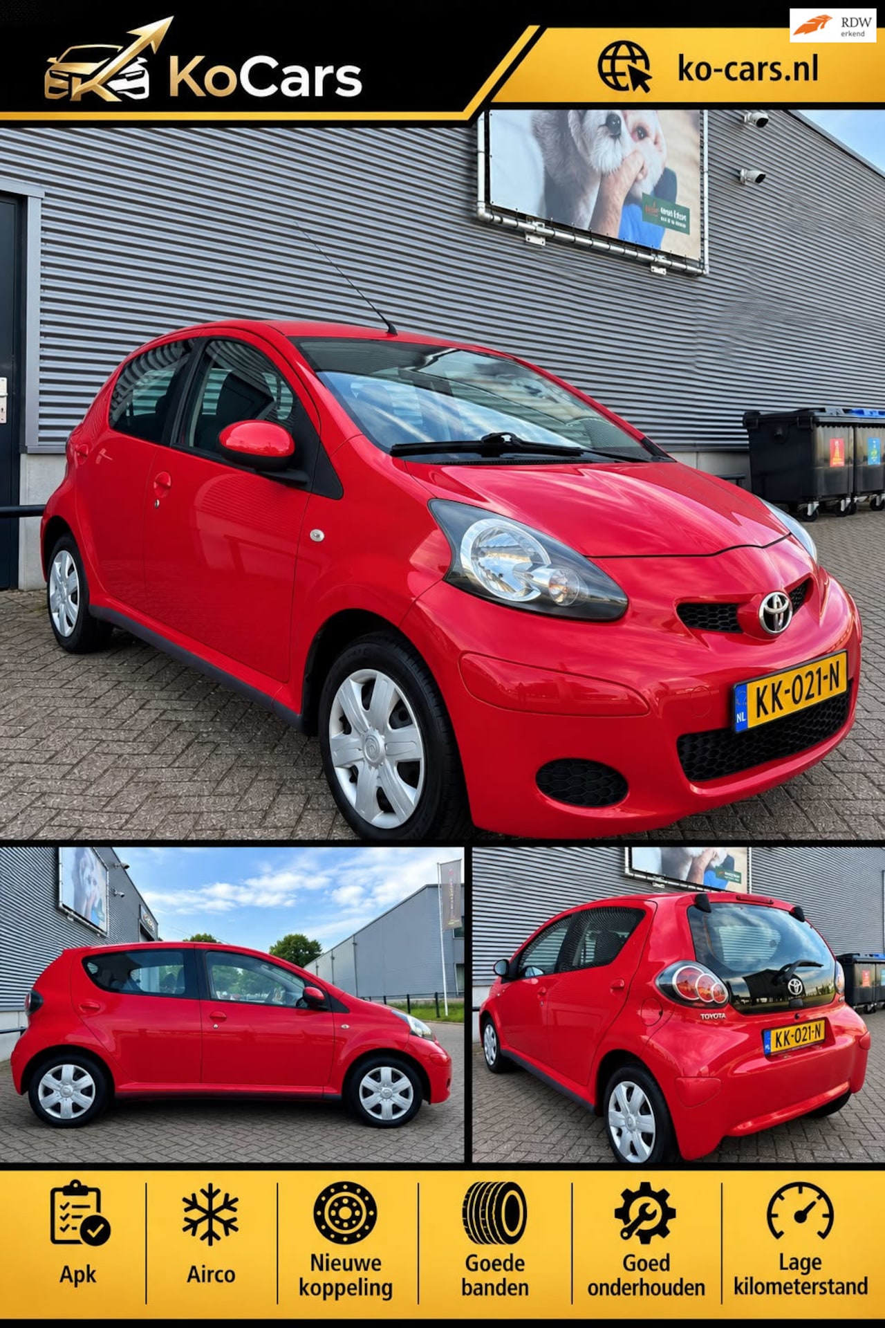 Toyota Aygo - / Nieuwe APK / Nieuwe Koppeling / Airco / 5Deurs - AutoWereld.nl