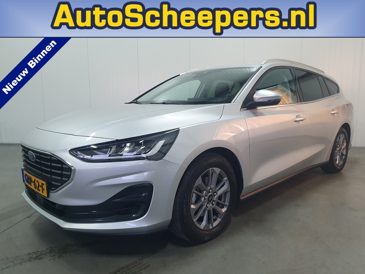 Ford Focus Wagon - 1.0 EcoBoost Hybrid Titanium NAVI/CRUISE/AIRCO/LMV - AutoWereld.nl