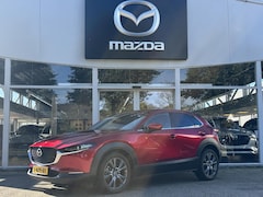 Mazda CX-30 - 2.0 e-SkyActiv-X M Hybrid Luxury 1e Eig., NL-Auto, Dealer Ondh., Schuifdak, Navigatie, App