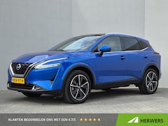 Nissan Qashqai - 1.3 MHEV Xtronic Tekna / Dealer onderhouden / All season banden / HUD / Cold Pack / Design