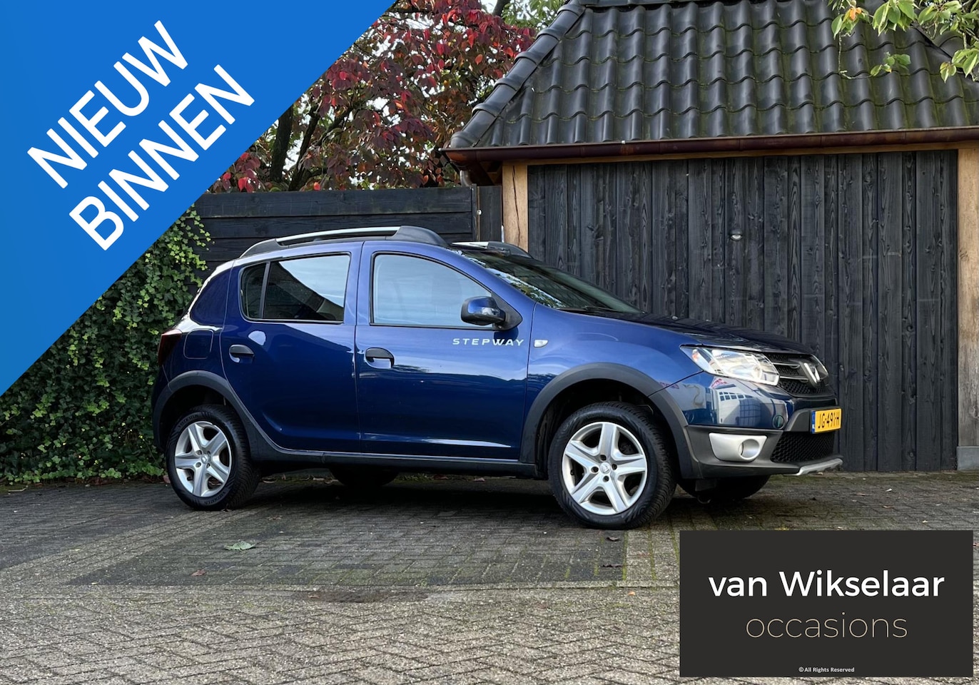 Dacia Sandero Stepway - 0.9 TCe Easy-R Lauréate AUTOMAAT 2016 1e-EIG/CRUISE/NAVI - AutoWereld.nl