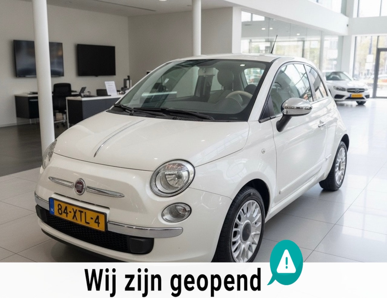 Fiat 500 - 0.9 TwinAir Pop AIRCO ELEK.RAAM - AutoWereld.nl