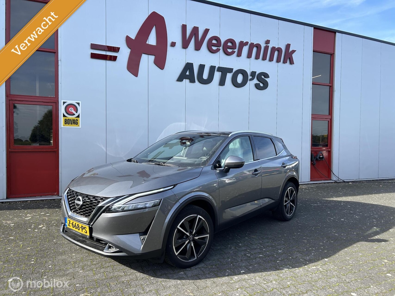 Nissan Qashqai - 1.3 MHEV Xtronic Tekna Plus Bose Leder - AutoWereld.nl