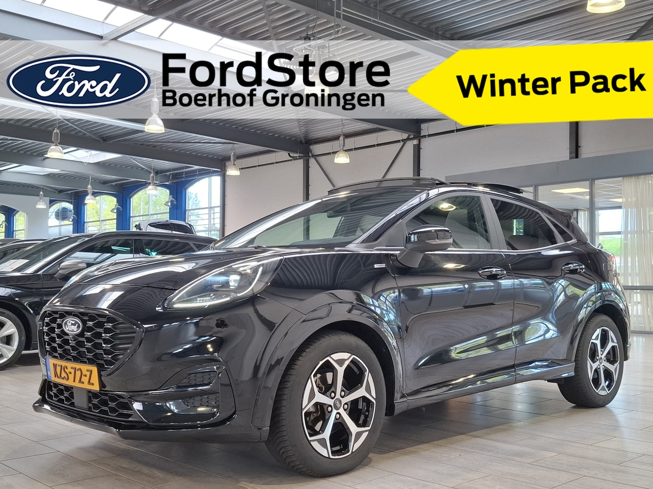Ford Puma - EcoBoost Hybrid 155pk ST-Line X | Pano | Winter Pack | El. a. klep | B&O | Half leer | Cam - AutoWereld.nl