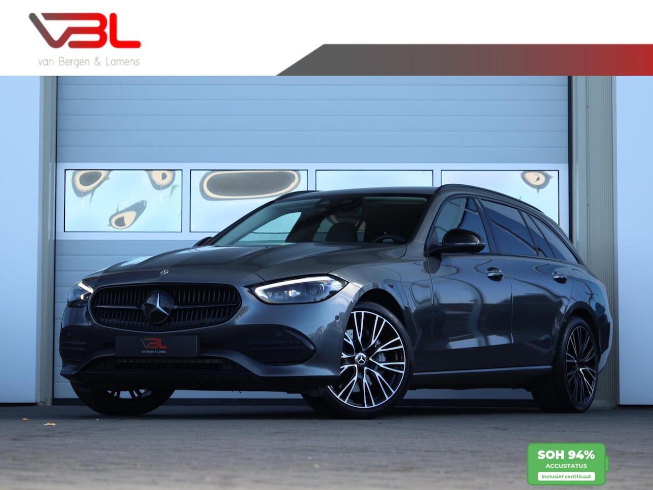 Mercedes-Benz C-klasse Estate - 300 e Luxury Line SOH 94% | Widescreen - AutoWereld.nl