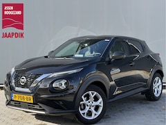 Nissan Juke - BWJ 2022 | 1.0T 115PK Bns Design AUTOMAAT | LEDER/STOF | BOSE | SPORTSTOELEN | CLIMA | NAV