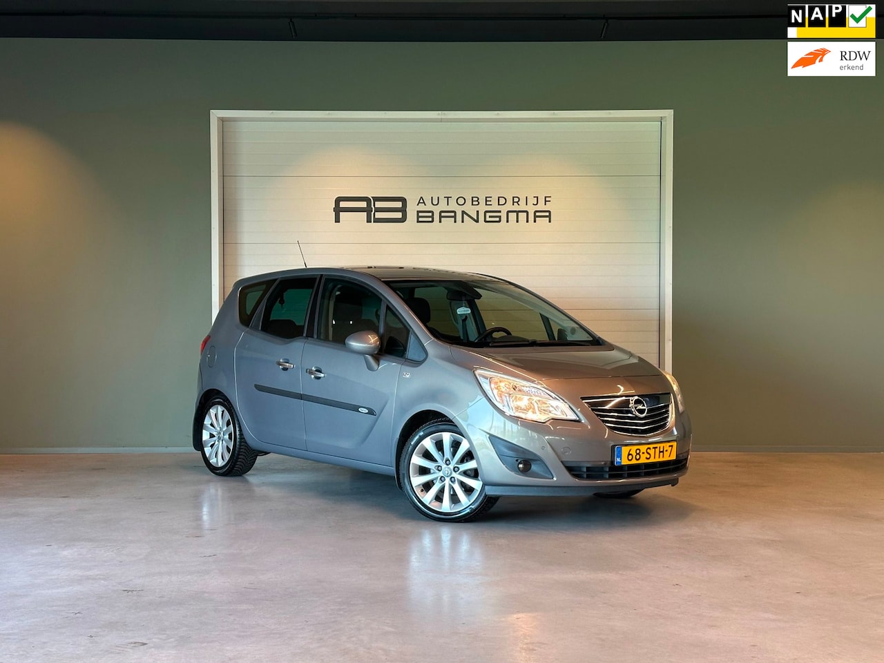 Opel Meriva - 1.4i 16v COSMO-uitv|AIRCO|CRUISE CONTROL|LM-VELGEN|ISOFIX|BLUETOOTH|AUX|nieuwe APK+ONDERHO - AutoWereld.nl