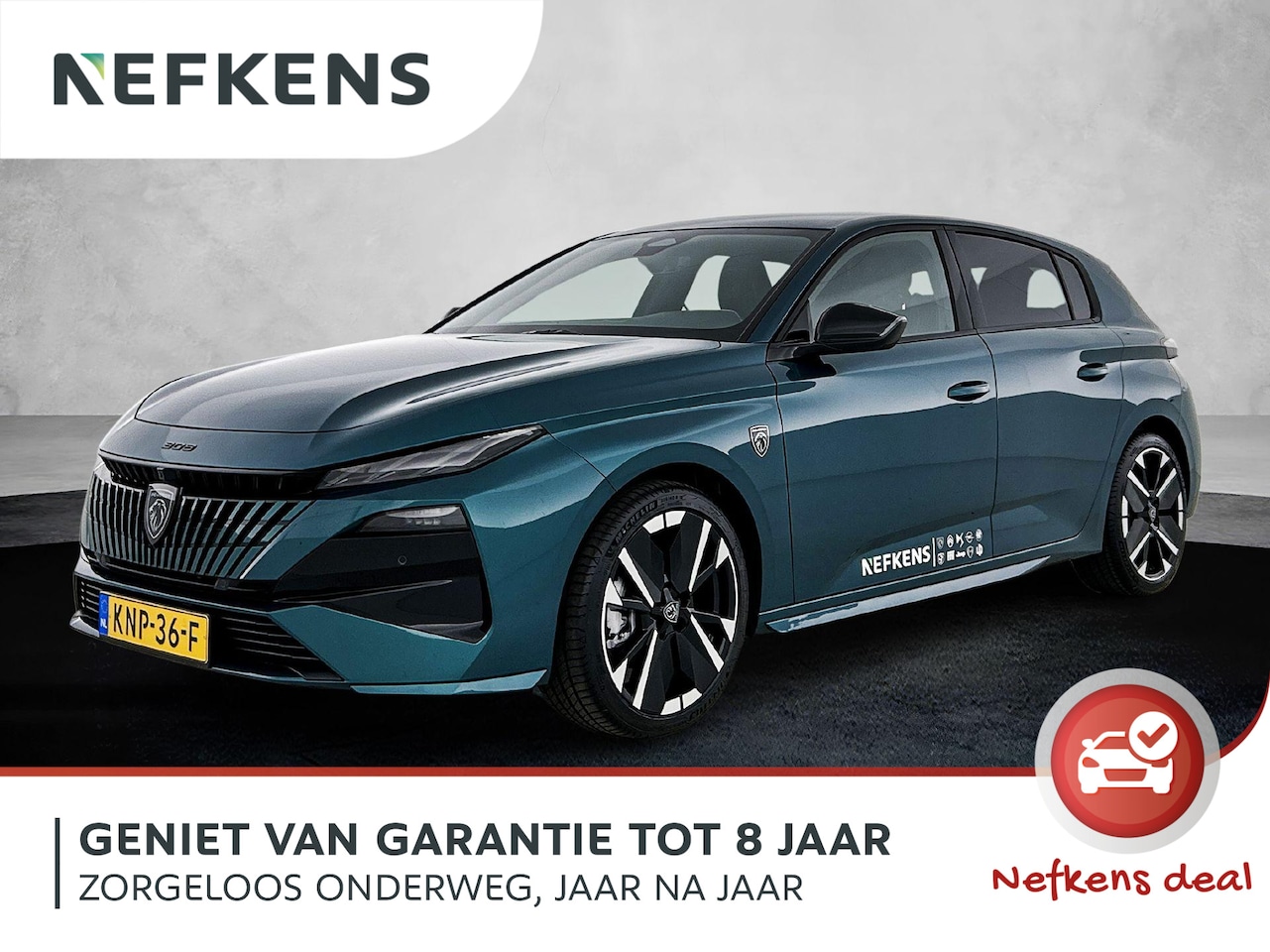 Peugeot 308 - 1.2 Hybrid 145pk GT Automaat | 360 Camera | Elektrische Bestuurdersstoel | Climate Control - AutoWereld.nl