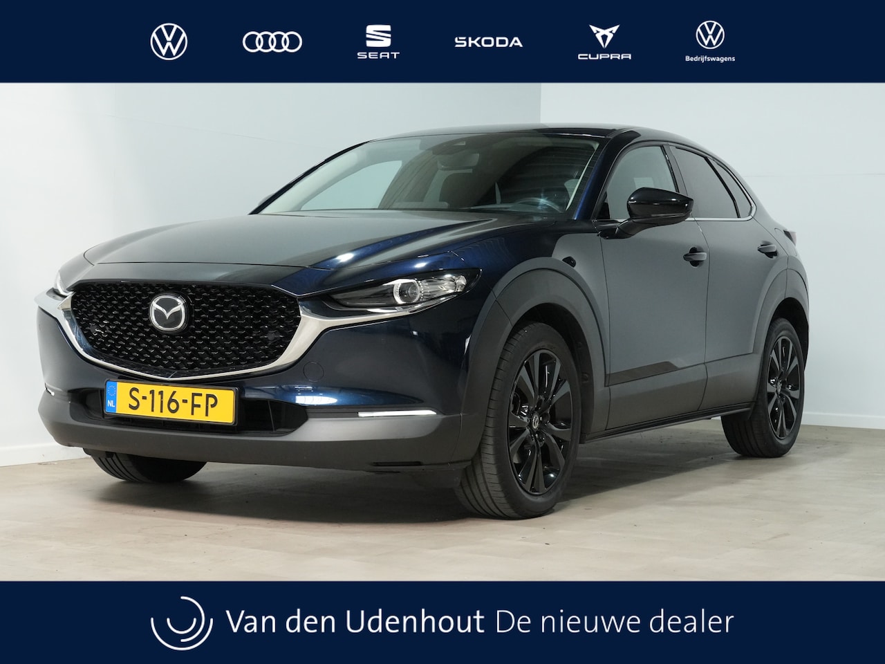 Mazda CX-30 - 2.0 e-SkyActiv-X M Hybrid Homura Camera Elektr. klep Apple CarPlay / Android Auto 122 - AutoWereld.nl