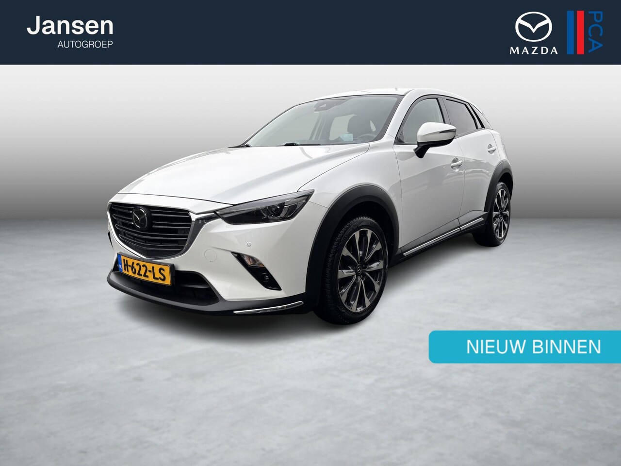 Mazda CX-3 - 2.0 SkyActiv-G 120 GT-M 2.0 SkyActiv-G 120 GT-M , Automaat, Leder, Navi, 1e Eig, Dealer Onderhouden, Climate, Stoe - AutoWereld.nl