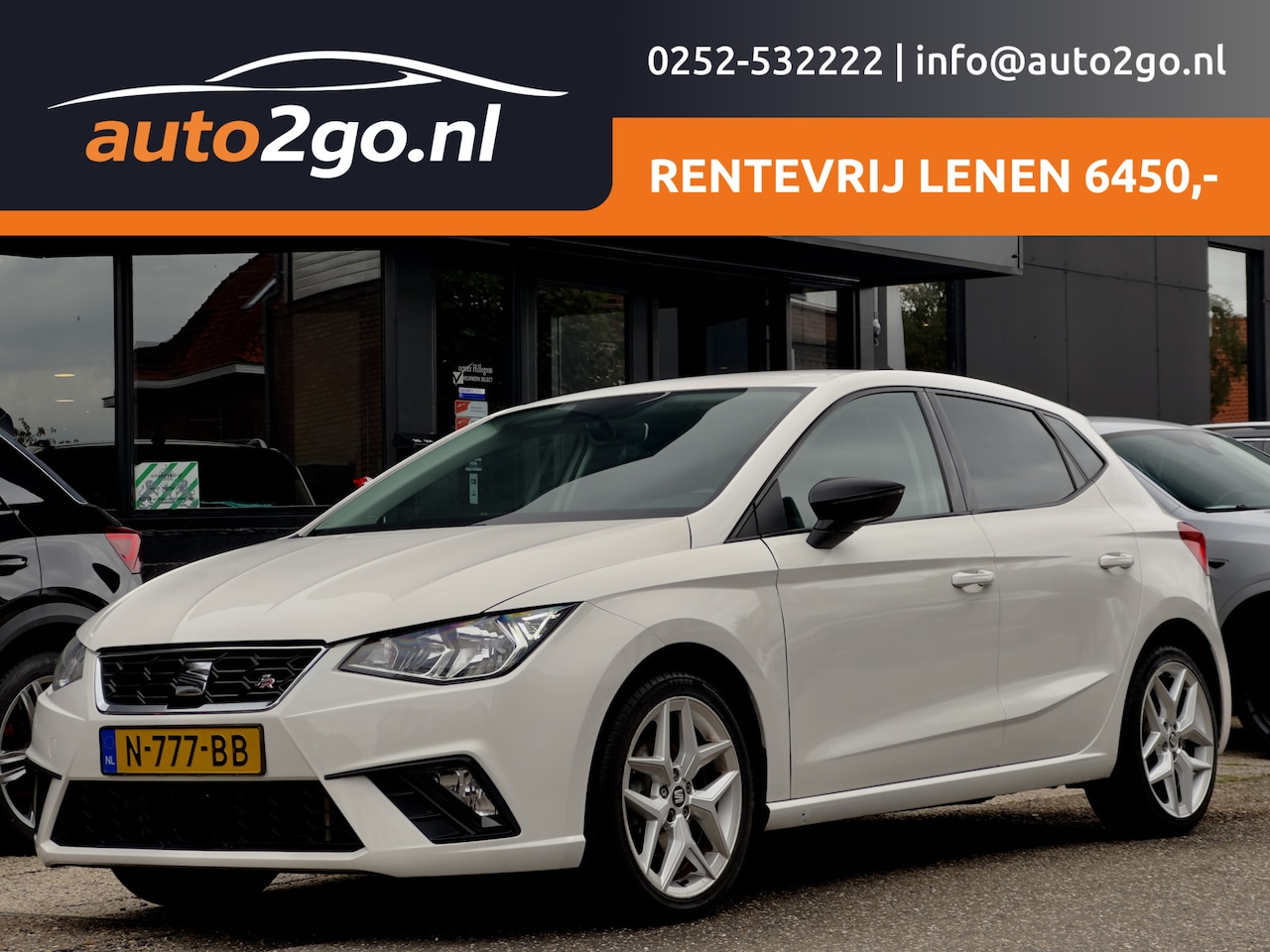 SEAT Ibiza - 1.0 TSI FR AUT7 INTENSE NAVI CAMERA APPLE-CARPLAY LED LMV PDC - AutoWereld.nl