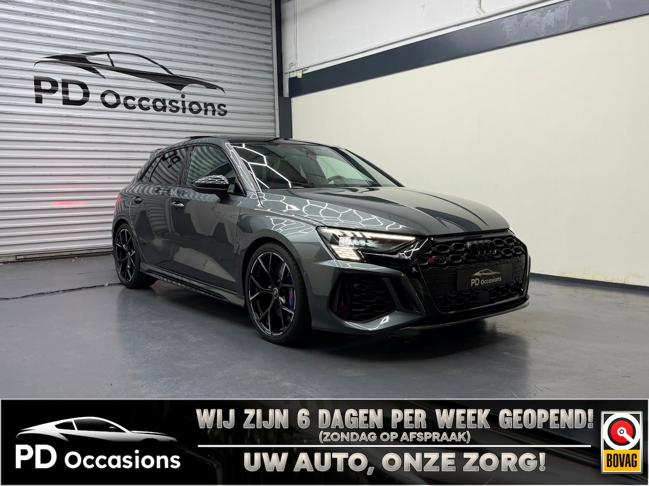 Audi A3 Sportback - 2.5 TFSI RS 3 quattro - Keramisch - Pano - HUD - Carbon - RS Stoelen - AutoWereld.nl