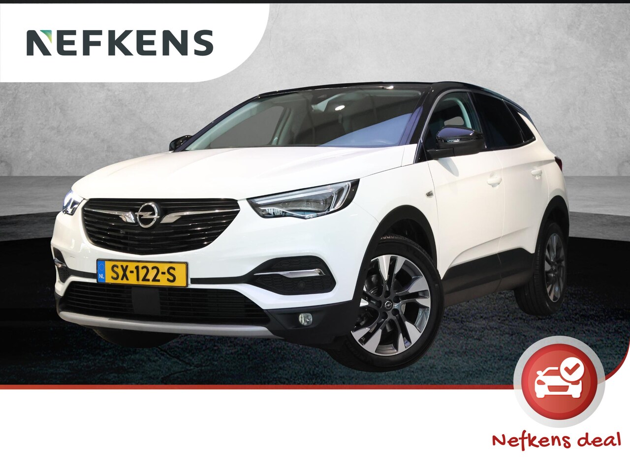Opel Grandland X - 1.2 Turbo Business Executive | Handsfree Achterklep | Keyless Entry | AGR Comfortstoelen - AutoWereld.nl