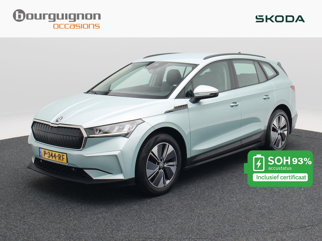 Skoda Enyaq iV - 60 180 Pk | Stoel/Stuurverwarming | Adaptive Cruise | Camera | Warmtepomp | Half Leer | Ca - AutoWereld.nl