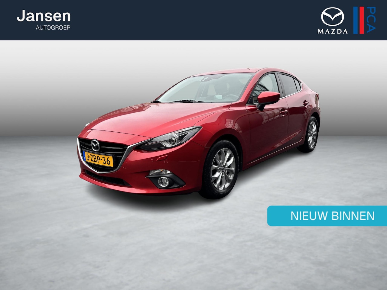 Mazda 3 - 2.0 GT-M 2.0 GT-M , Navi, Cruise, Climate, 1e Eig, Bose Audio, Stoelverwarming, PDC, - AutoWereld.nl