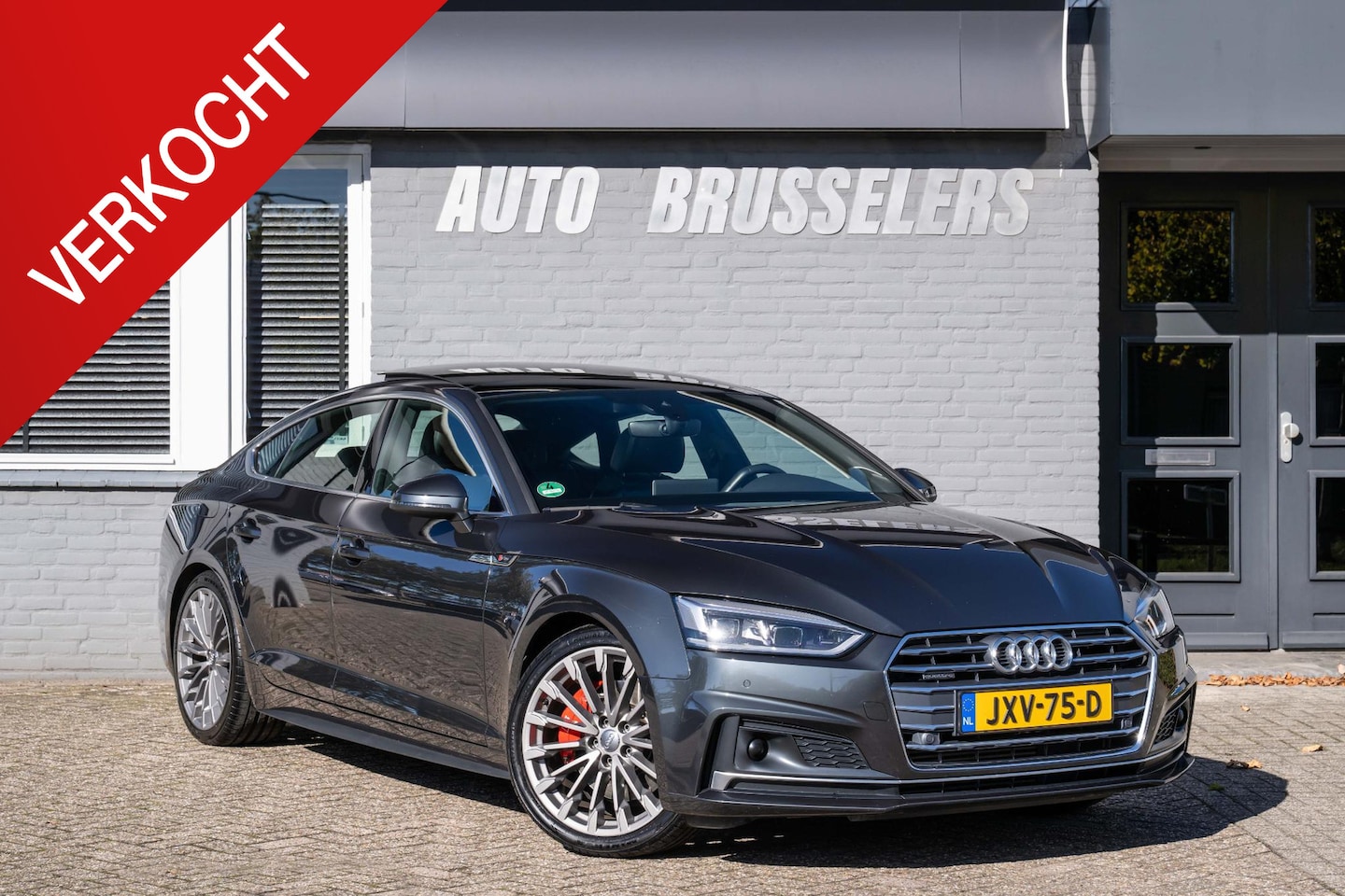 Audi A5 Sportback - 2.0 TFSI MHEV quattro Sport Pano -Leder Zeer mooie staat! - AutoWereld.nl