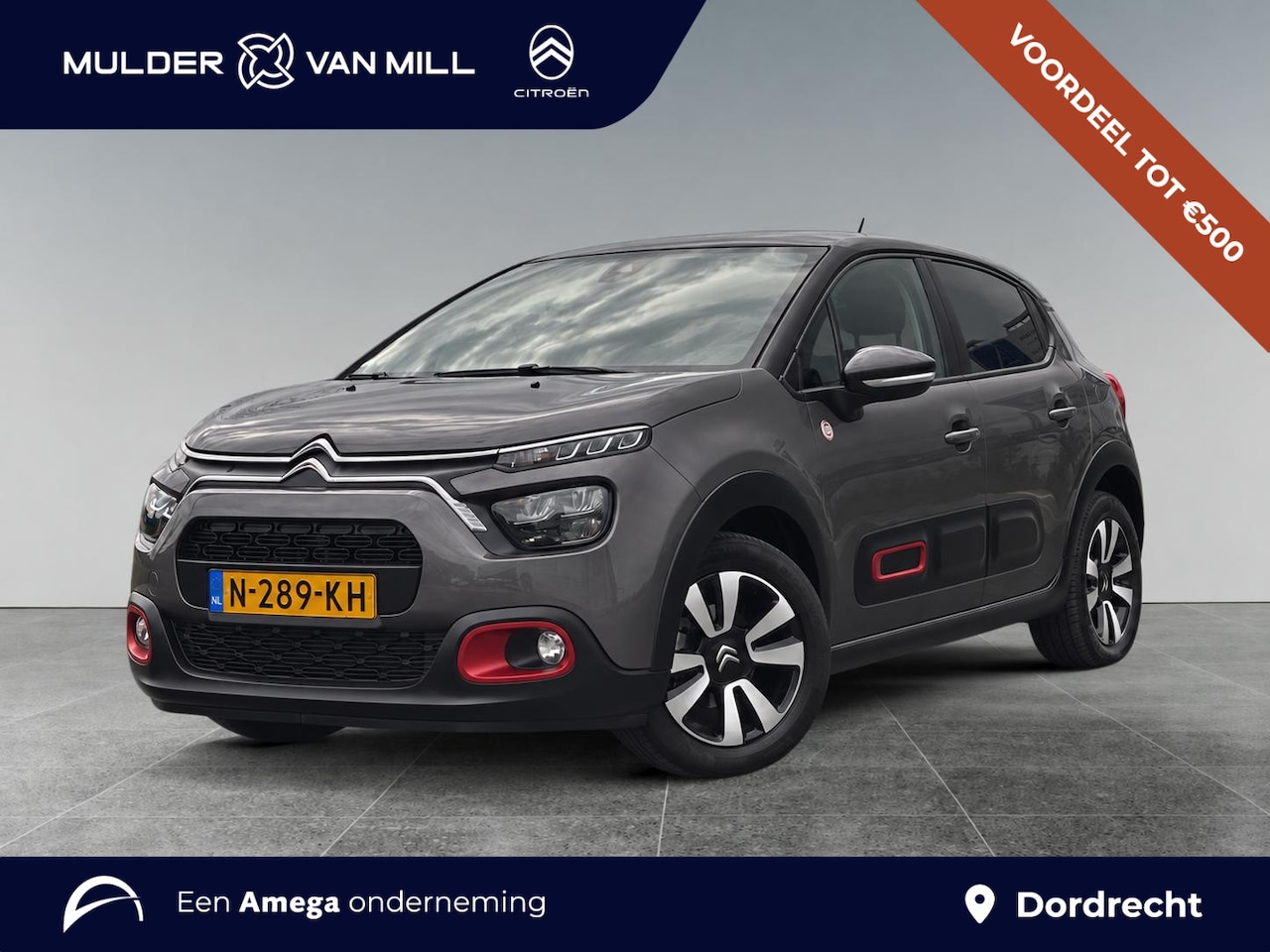 Citroën C3 - C-Series 1.2 83pk TWO-TONE! | UNIEKE KM-STAND! | NAVI | 16" LM-VELGEN | CLIMA | CRUISE CON - AutoWereld.nl