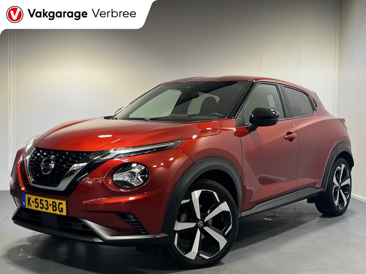 Nissan Juke - 1.0 DIG-T Tekna | Trekhaak | Stoelverwarming | Climate Control | Cruise Control | - AutoWereld.nl
