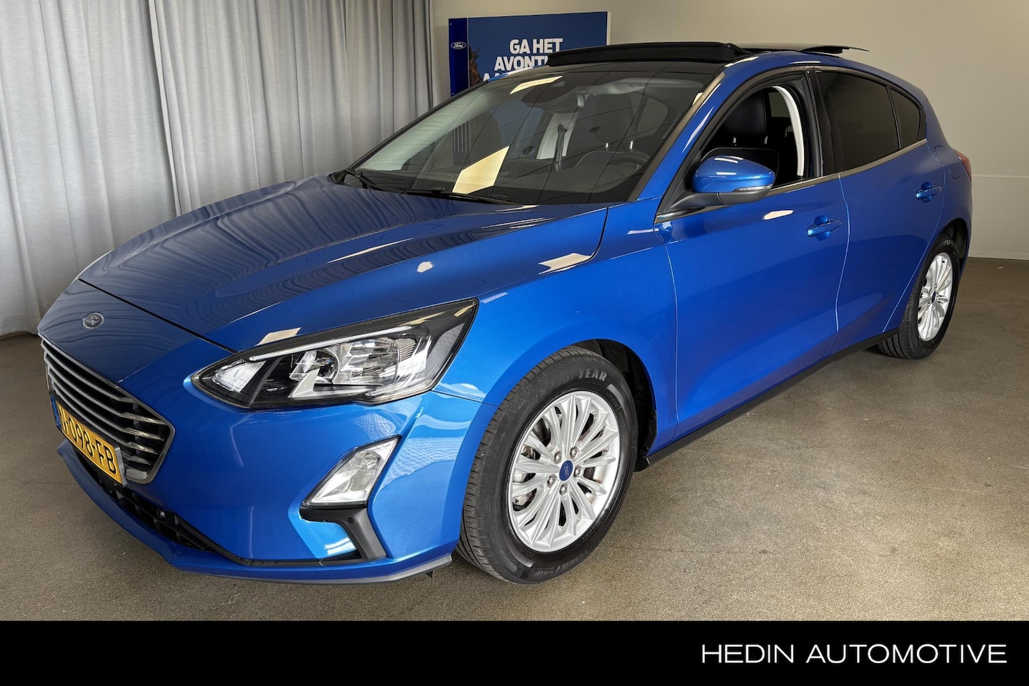 Ford Focus - 1.0 EcoBoost Hybrid Titanium X Business | Adap Cruise Control | Pano-dak | Achteruit Rij C - AutoWereld.nl