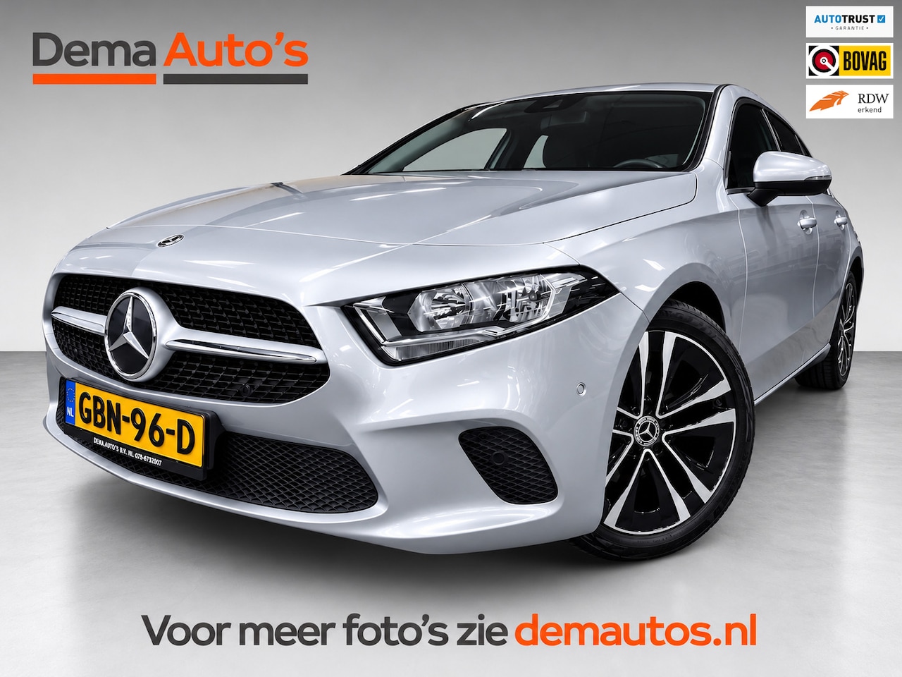 Mercedes-Benz A-klasse - 180 BUSINESS EDITION AUTOMAAT/NAVI/ECC/PDC/CRUISE/// - AutoWereld.nl