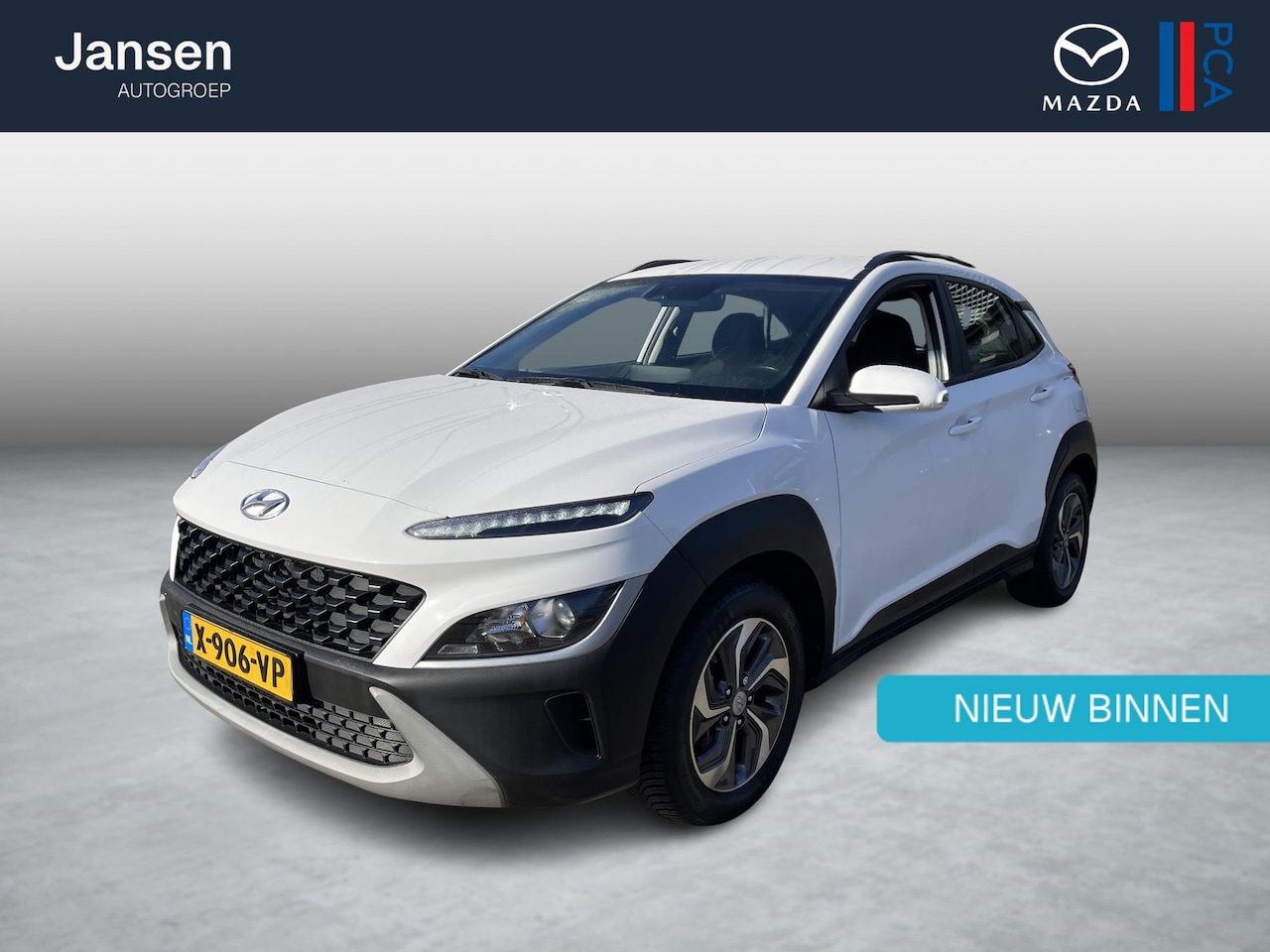 Hyundai Kona - 1.6 GDI HEV Fashion 1.6 GDI HEV Fashion , Automaat, Trekhaak, Camera, Clima, Cruise, Krell Audio, All Season, - AutoWereld.nl