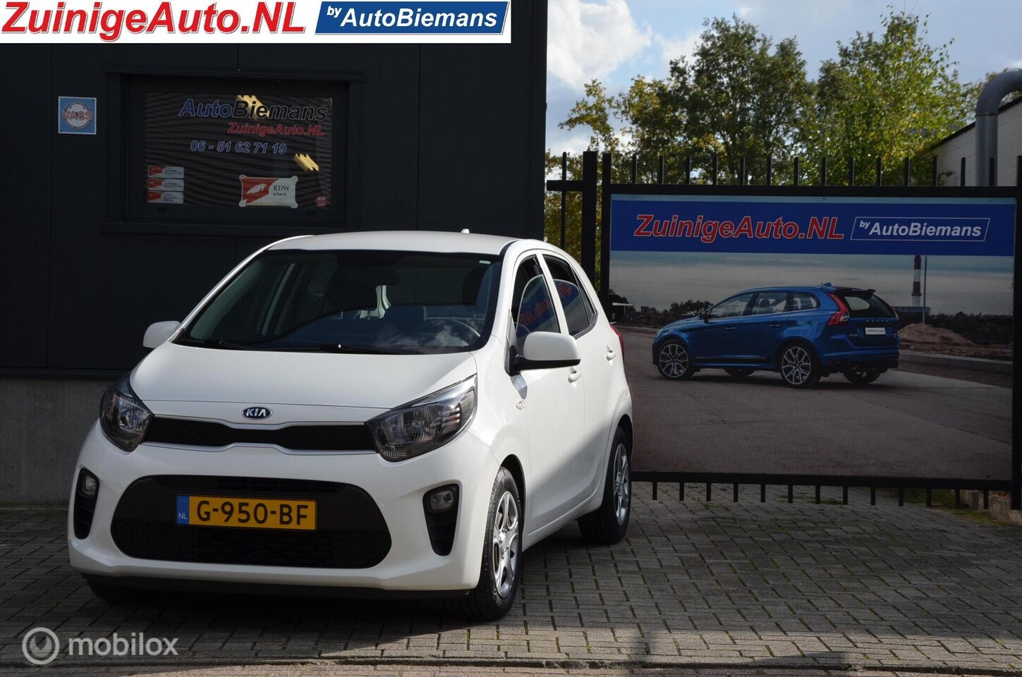 Kia Picanto - 1.0i Comf.PlusLine ApplecarPl. Camera - AutoWereld.nl