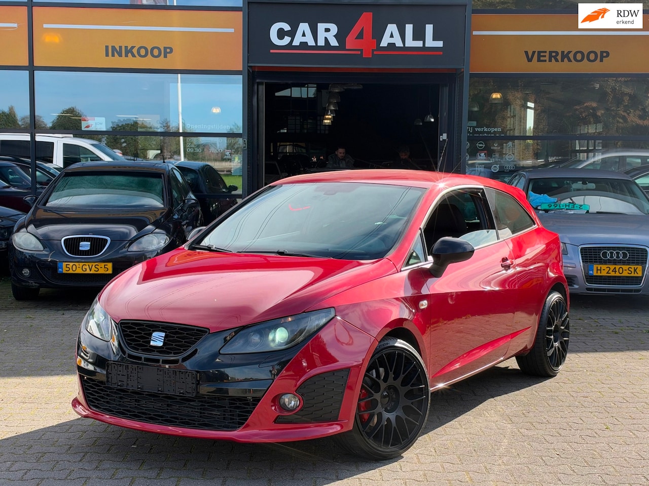 SEAT Ibiza SC - 1.4 TSI Cupra DSG/NWE REMMEN/NWE BANDEN/RIJDT PERFECT - AutoWereld.nl
