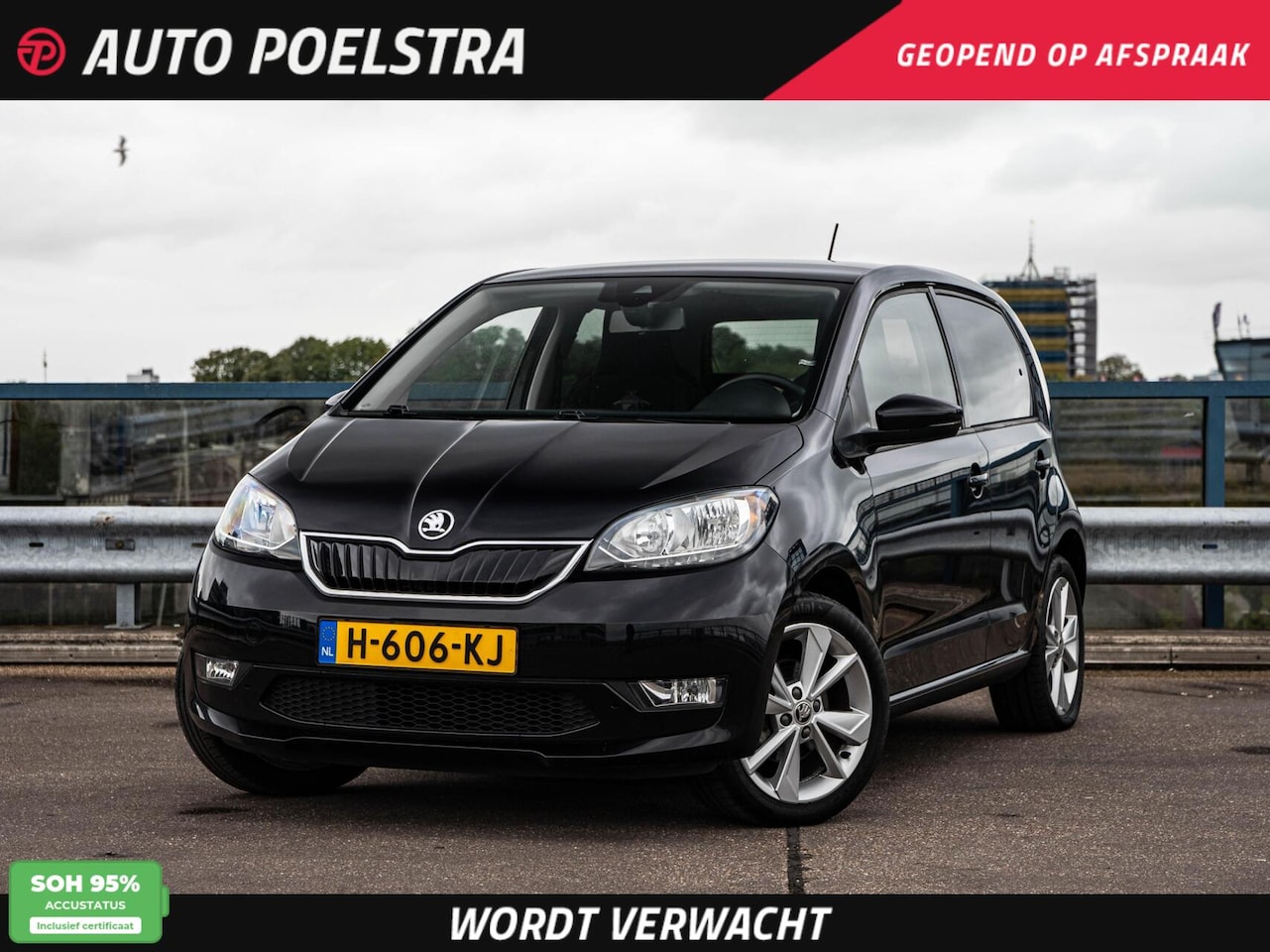 Skoda Citigo e-iV - EV Style | SOH 95% | Cruise Control | Stoelverwarming | Verwarmde Voorruit | Climatronic | - AutoWereld.nl