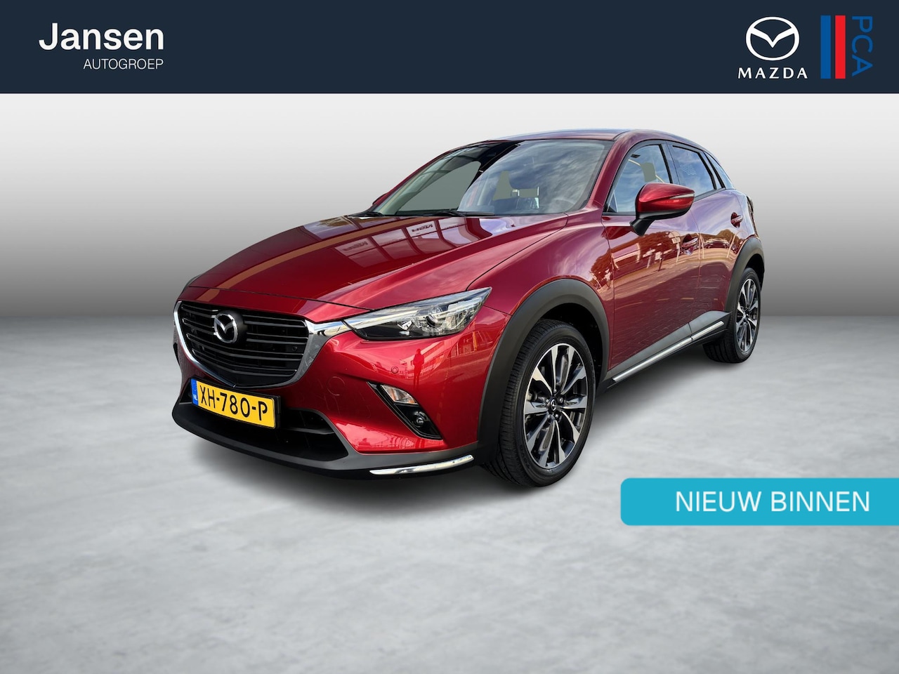 Mazda CX-3 - 2.0 SkyActiv-G 120 SkyLease GT 2.0 SkyActiv-G 120 SkyLease GT , Automaat, Leder, 1e Eig, Dealer Onderhouden, Navi, Camera - AutoWereld.nl