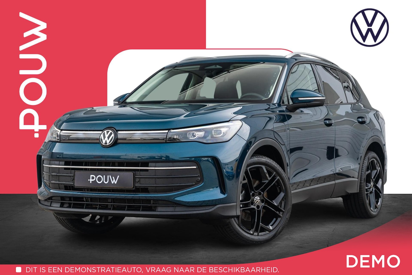 Volkswagen Tiguan - 1.5 eHybrid 204pk DSG Life Edition | Trekhaak Wegklapbaar | 20" Velgen - AutoWereld.nl
