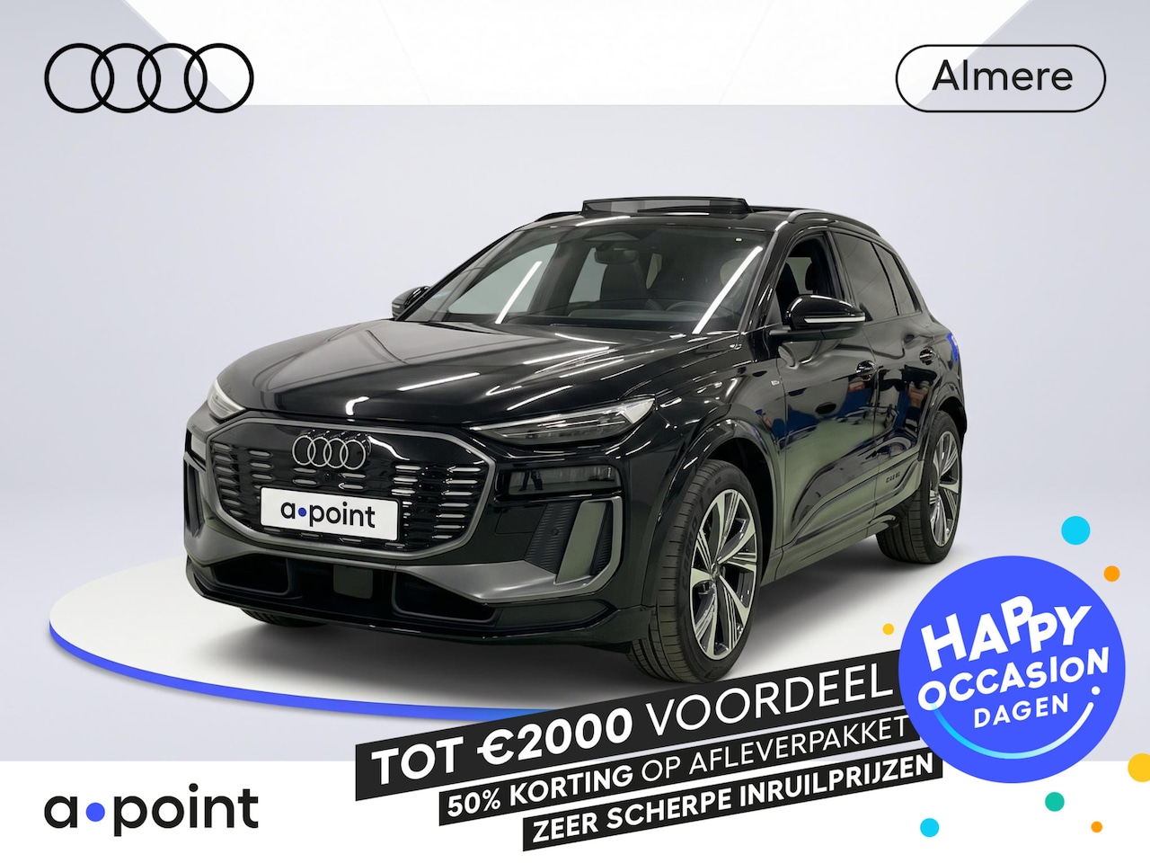 Audi Q6 e-tron - S edition quattro 100 kWh 367 pk | Verlengde garantie | Warmtepomp | Navigatie | Panoramad - AutoWereld.nl