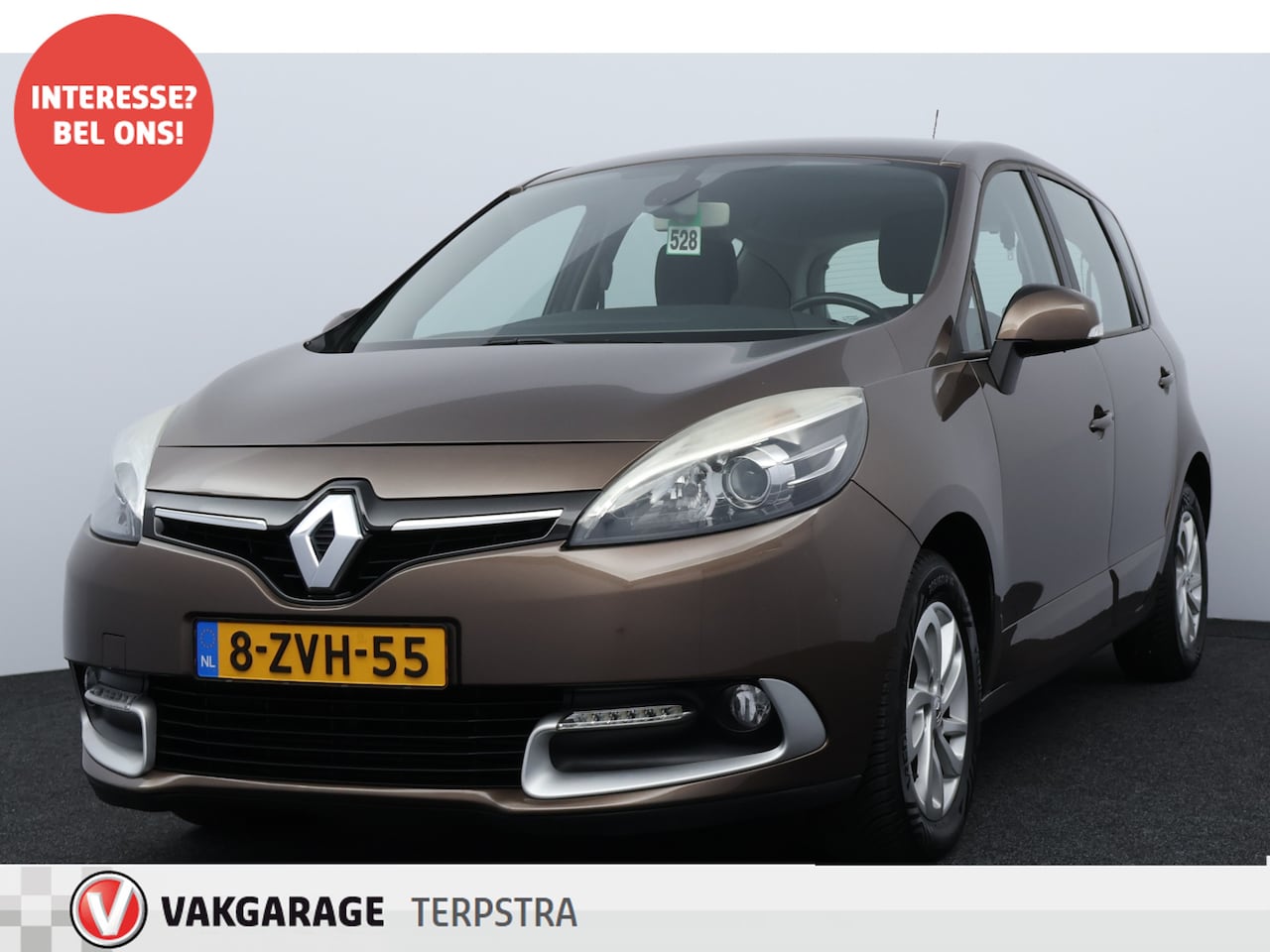 Renault Scénic - 1.2 TCe Expression/ Dealer onderhouden!/ Trekhaak/ 16'' LMV/ Keyless/ Navi/ Clima/ Cruise/ - AutoWereld.nl