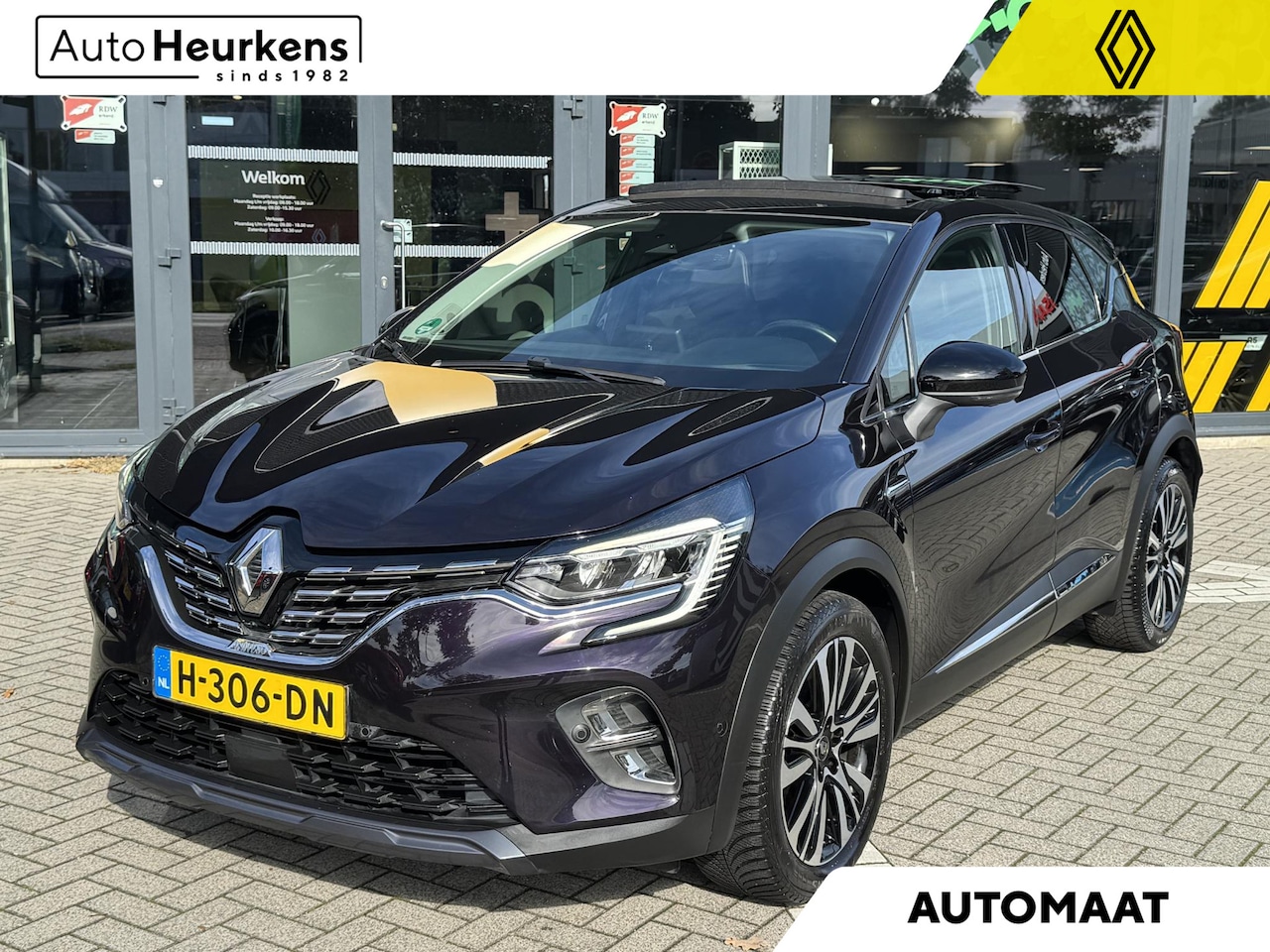 Renault Captur - TCe 155 Initiale Paris | NL Auto | elektrisch glazen schuif-/kanteldak | - AutoWereld.nl