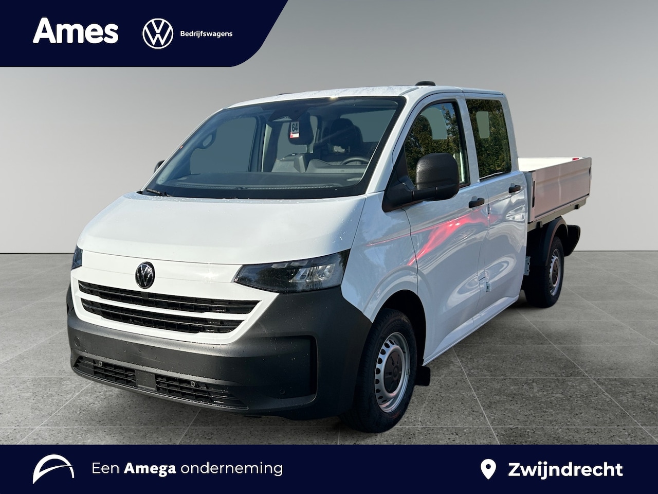 Volkswagen e-Transporter - Pick-up L2H1 71 kWh 218PK dubbel cabine | Trekhaak - AutoWereld.nl
