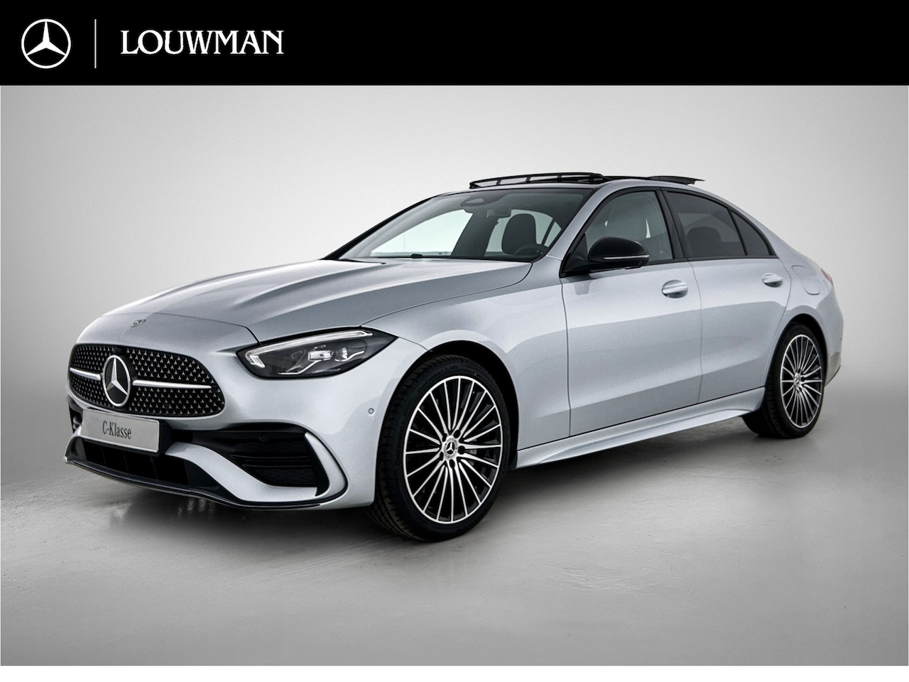 Mercedes-Benz C-klasse - 300 e 140 Years Edition | AMG line | Trekhaak | Panoramaschuifdak | 360°-camera | Nightpak - AutoWereld.nl