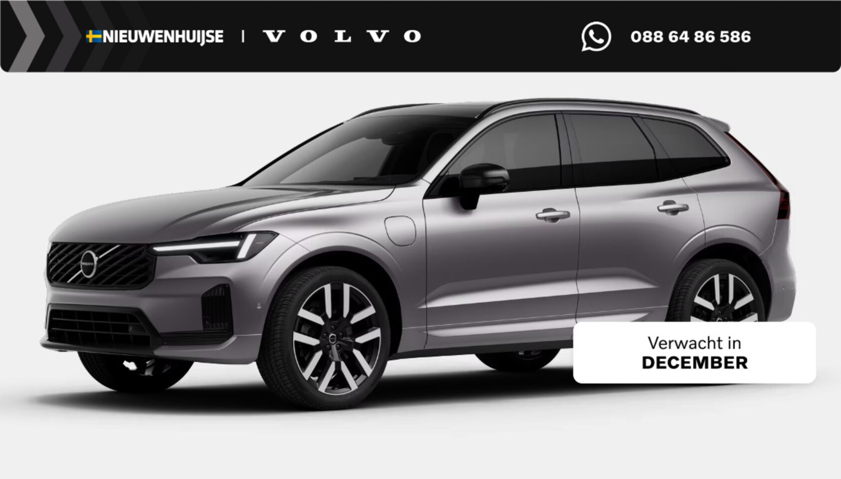 Volvo XC60 - 2.0 T8 AWD Plug-in hybrid Ultra Dark | 186 km Elektrische Actieradius | Facelift | 360° Ca - AutoWereld.nl