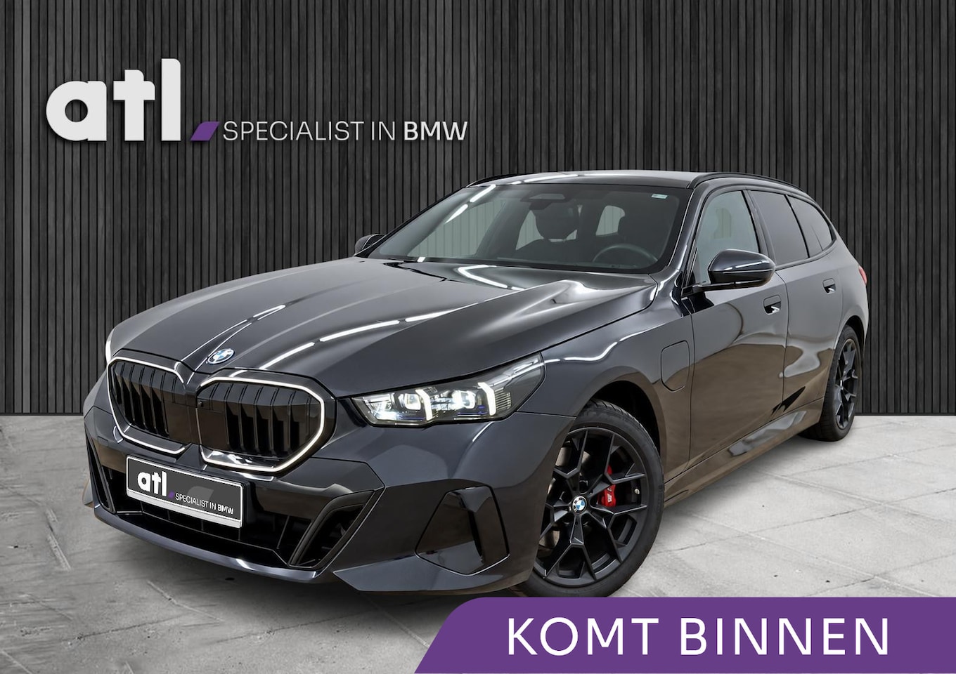BMW 5-serie Touring - 530e xDrive M Sport Pro | HUD | H&K | 360 | Dr. ass Pro | Adap onderstel | Memory | Stoelv - AutoWereld.nl