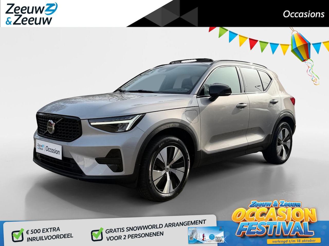 Volvo XC40 - 1.5 T4 Plug-in hybrid Ultimate Bright | Elektrischer achterklep | Pano dak | Harmon/Kardon - AutoWereld.nl