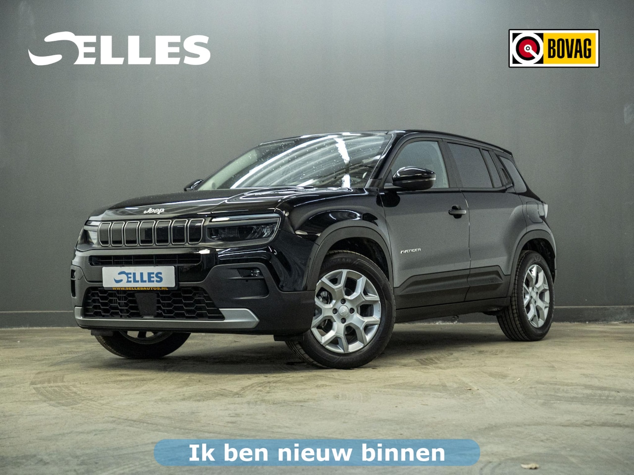 Jeep Avenger - 1.2 Longitude | Adaptive cruise control | Airco | Carplay | Bluetooth | Elektrische achter - AutoWereld.nl