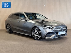 Mercedes-Benz C-klasse Estate - 220D AMG STYLING-PANORAMA-CAMERA-TREKHAAK-DODEHOEK-COMPLEET