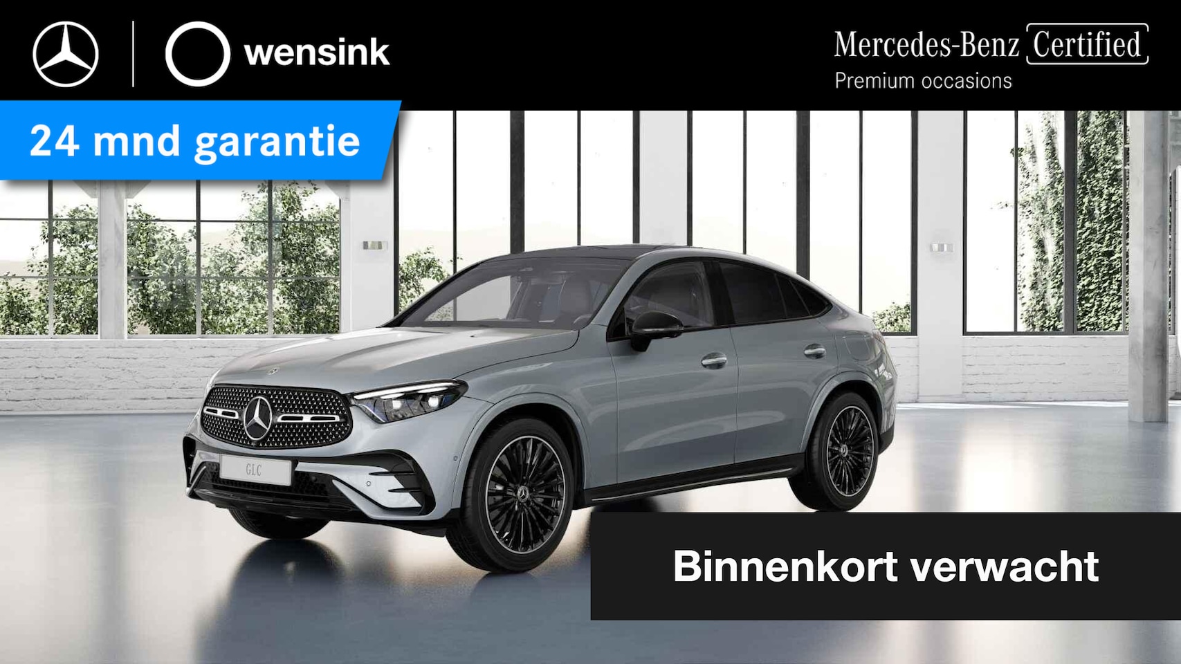 Mercedes-Benz GLC-klasse Coupé - 300e 4MATIC Business Solution AMG | Night | Panoramaschuifdak | Premium Pakket | Digital l - AutoWereld.nl