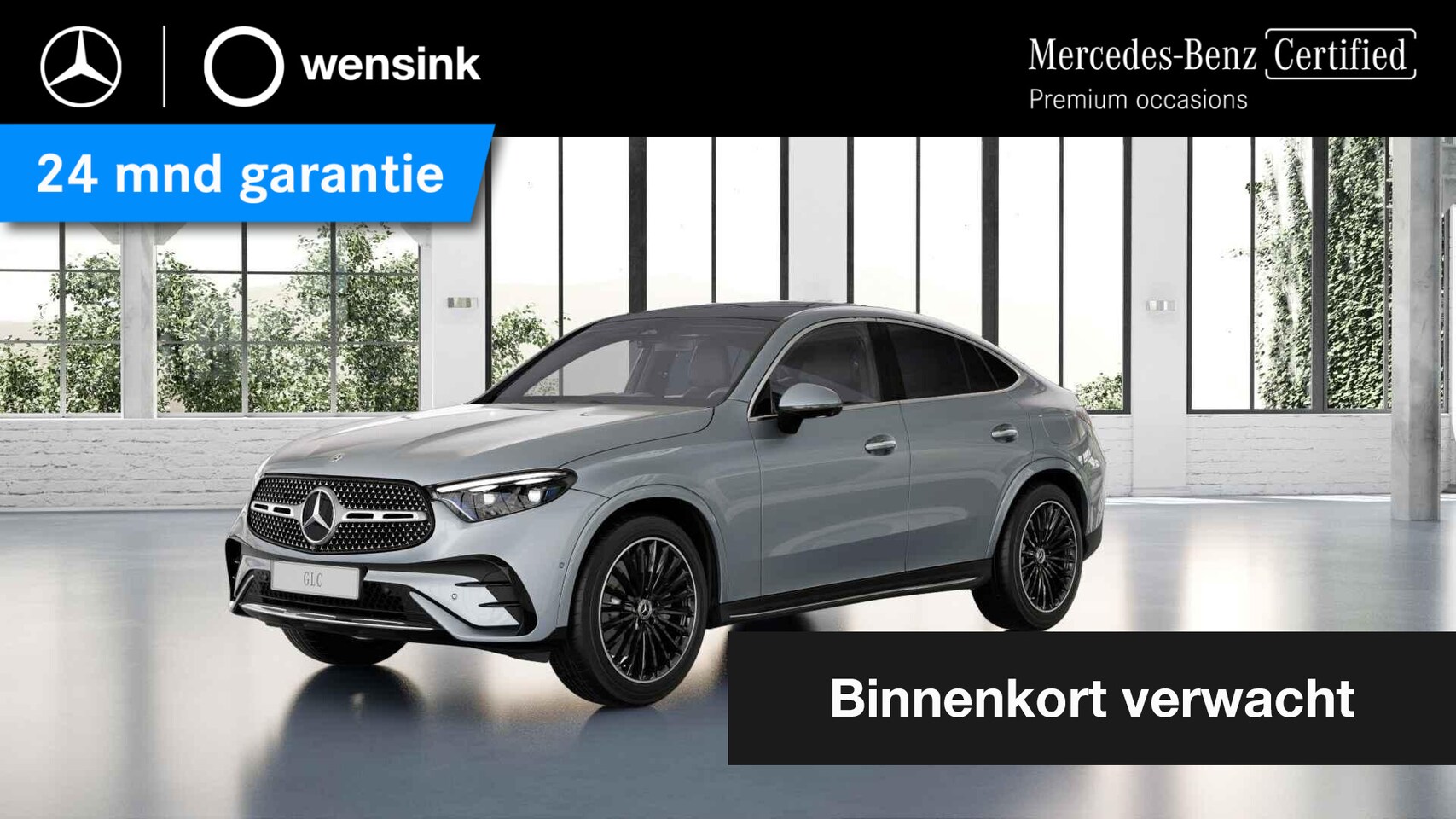 Mercedes-Benz GLC-klasse Coupé - 300e 4MATIC Business Solution AMG | Panoramaschuifdak | DIGITAL LIGHT | Treeplanken | Trek - AutoWereld.nl