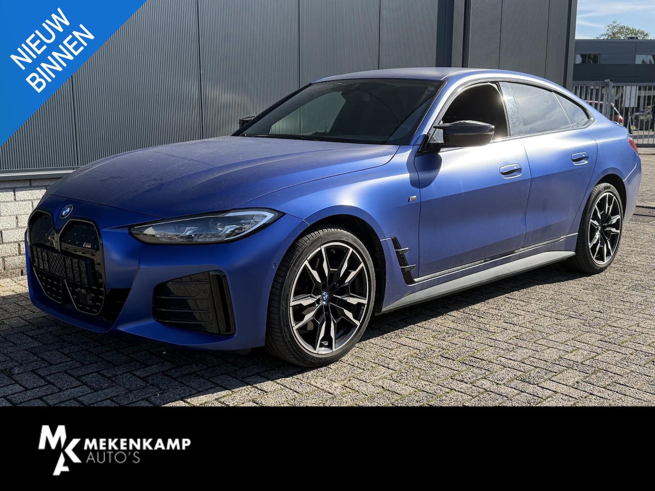 BMW i4 - M50 High Executive 84 kWh 19"/Lederen M-stoelen + memory/Harman Kardon/Keyless/Camera/Adap - AutoWereld.nl