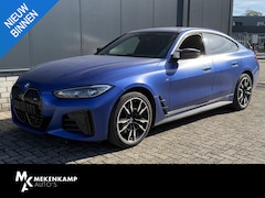 BMW i4 - M50 High Executive 84 kWh 19"/SOH 99%/Lederen M-stoelen + memory/Harman Kardon/Keyless/Cam