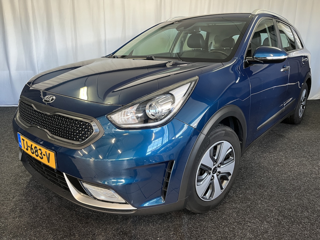 Kia Niro - 1.6 GDi Hybrid DynamicLine 1E EIGN/ECC/APPLE/CAMERA/CRUISE/PDC - AutoWereld.nl