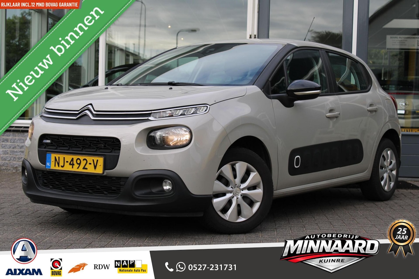 Citroën C3 - 1.2 PureTech Feel 105g 1.2 PureTech Feel 105g - AutoWereld.nl