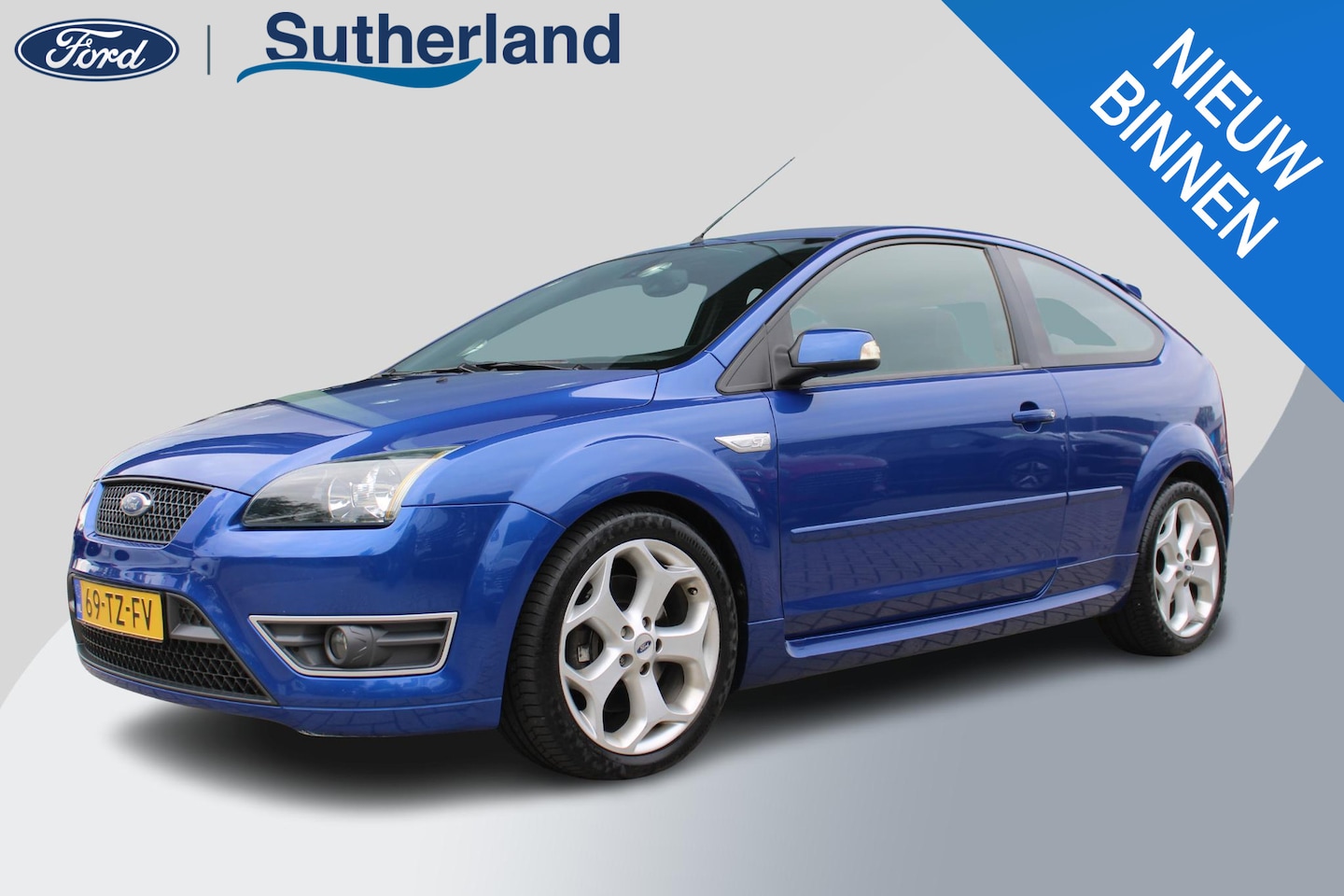 Ford Focus - 2.5-20V ST 225pk | 1e Eigenaar NL Auto! | Recaro Lederen Bekleding | 5 Cilinder | Stoelver - AutoWereld.nl
