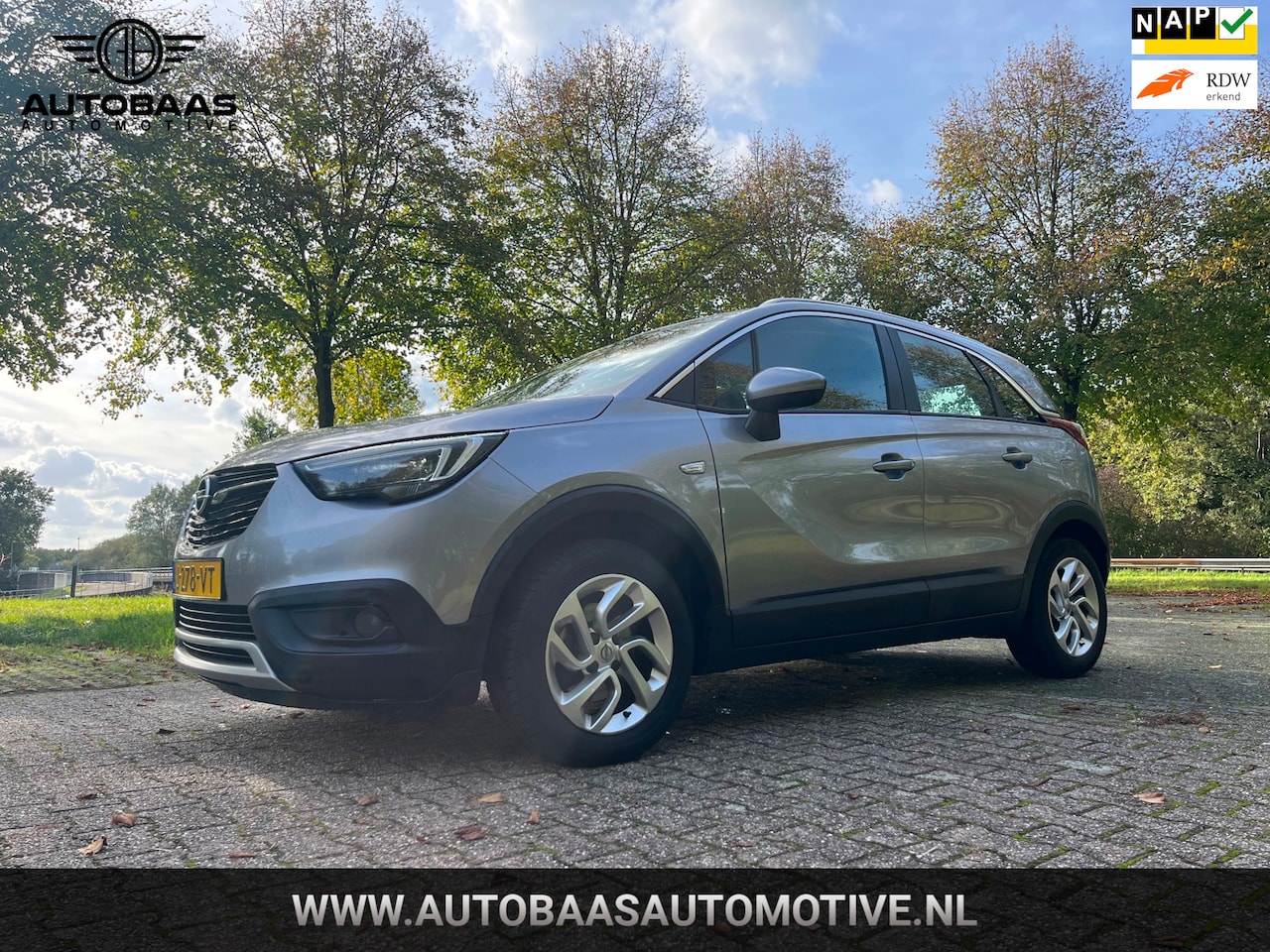 Opel Crossland X - 1.2 Turbo Innovation *NW APK 09-2028*AUTOMAAT+NL-AUTO+NAP+1EIG+TREKHAAK+PARKEERSENSOREN+CL - AutoWereld.nl