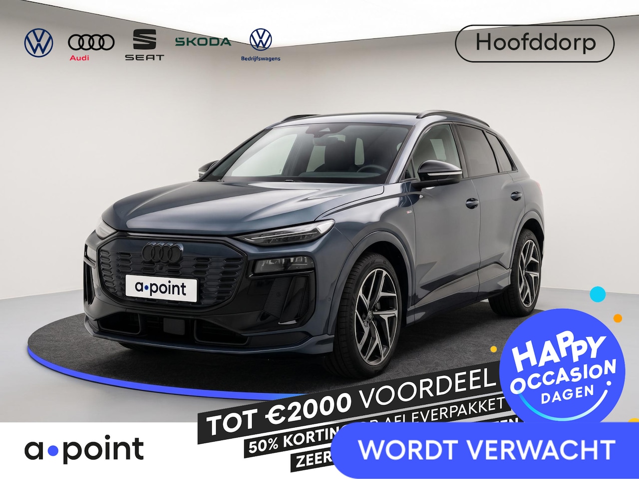 Audi Q6 e-tron - S edition 83 kWh 252 pk | Warmtepomp | Navigatie | Trekhaak (wegklapbaar) | Parkeersensore - AutoWereld.nl
